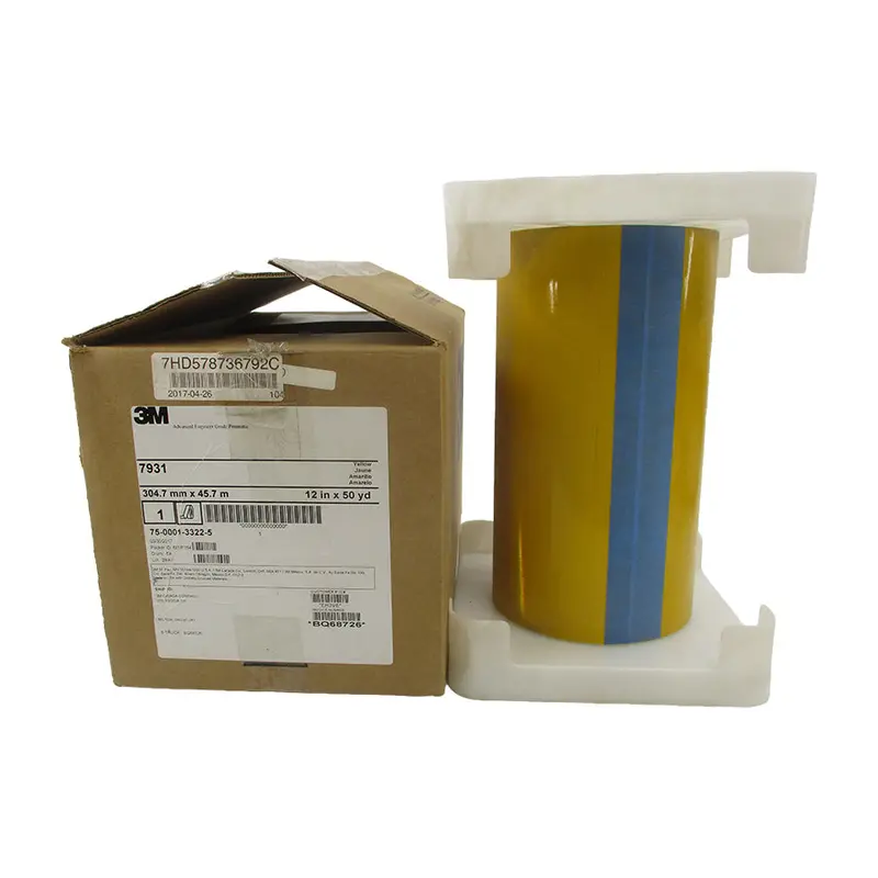 3M 7931 12In X 50Yd Yellow Nsmp 1