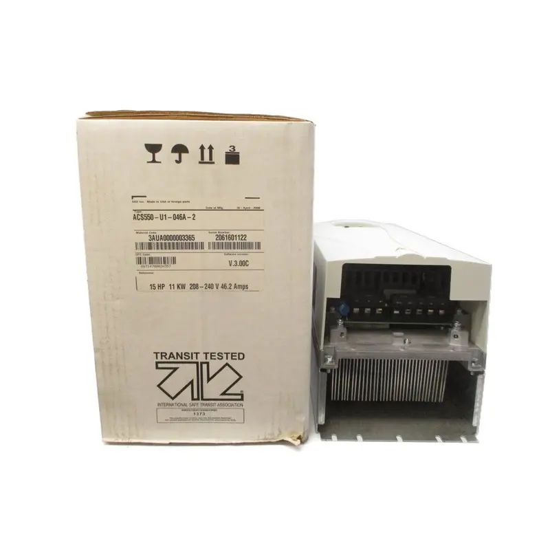 Abb Acs550-U1-046A-2 F/W V.3.00C 208-240Vac 46.2A Nsmp 1