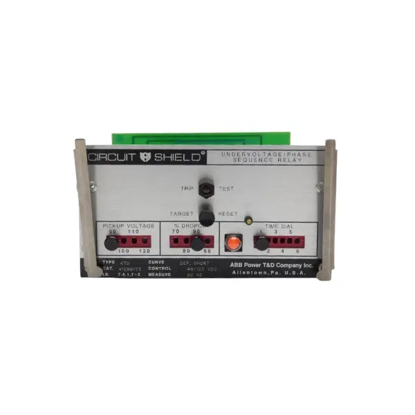 Abb Power T&D Co. 412N6175 48/125Vdc (No Cover) Unmp 1