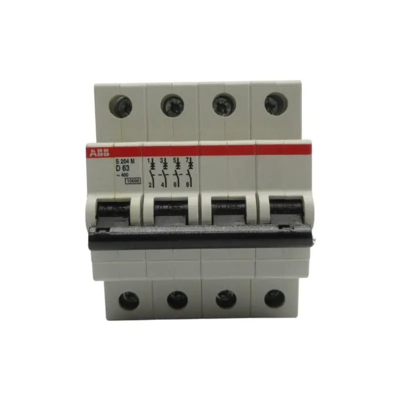 Abb S204m-D63 400V 63A Nsnp 1