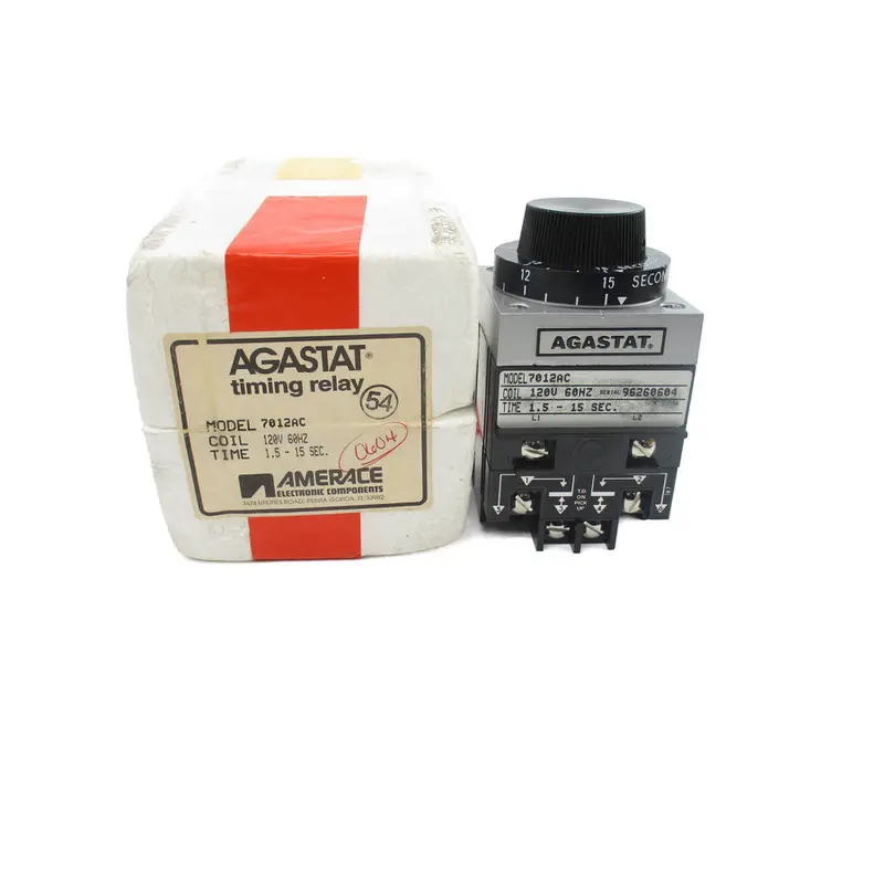 Agastat 7012Ac 120V 1.5-15S Nsmp 1