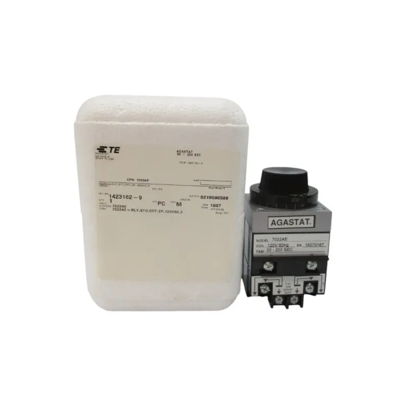 Agastat 7022Ae 120/240Vac 15A 20-200S Nsmp 1