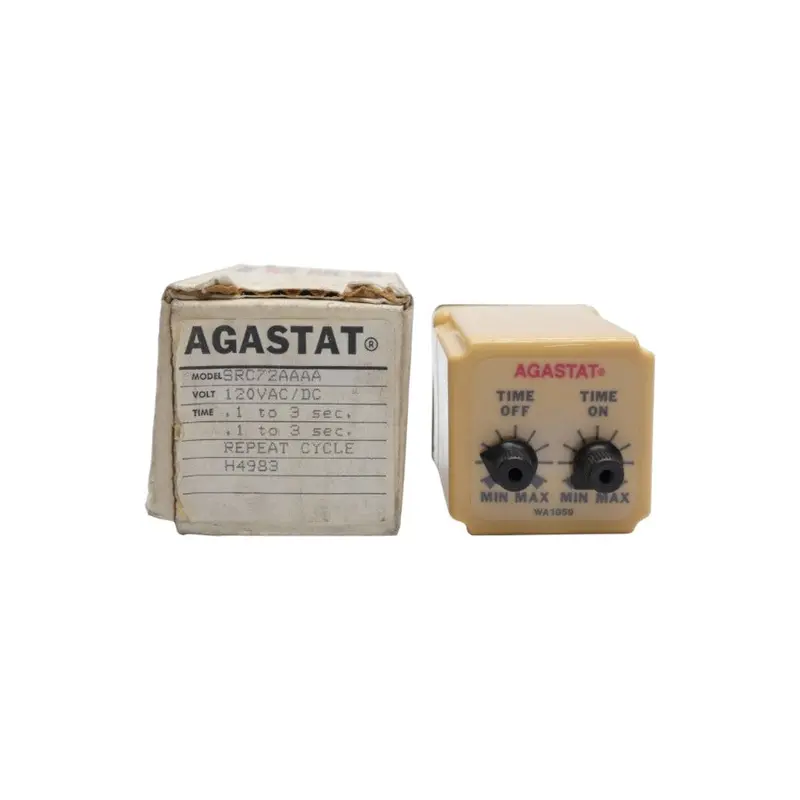 Agastat Src72aaaa 120Vac/Dc 10A .1-3S Nsmp 1