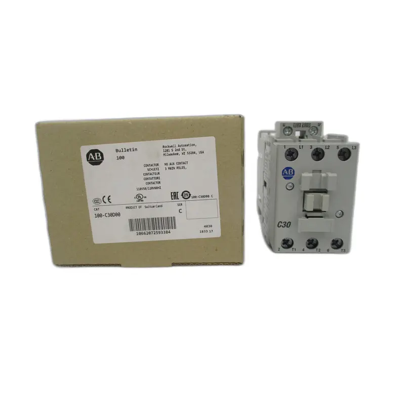 Allen Bradley 100-C30d00 Ser.C 110/120V (Br/Wh) Nsmp 1