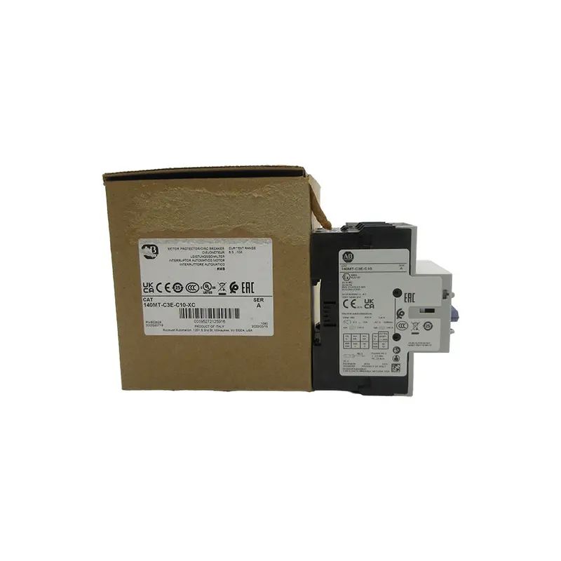 Allen Bradley 140Mt-C3e-C10-Xc Ser. A 6.3-10A (Br/Wh) Nsmp 1