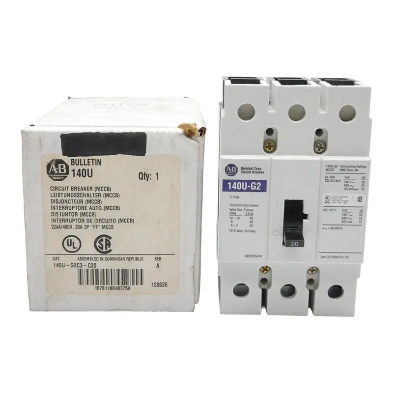 Allen Bradley 140U-G2c3-C20 Ser. A 480V 20A Nsmp 1