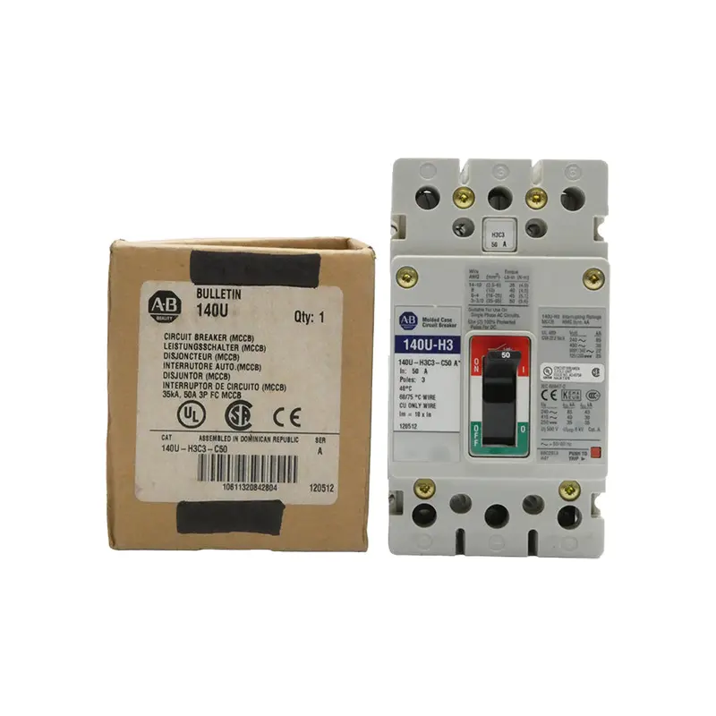 Allen Bradley 140U-H3c3-C50 Ser. A 480V 50A Nsmp 1