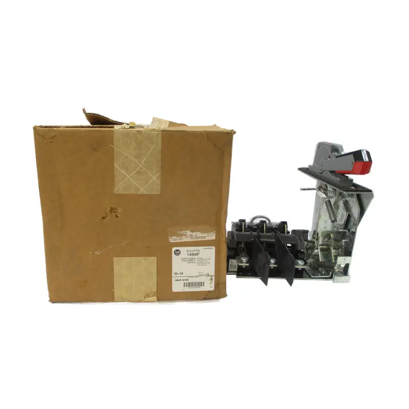 Allen Bradley 1494F-N100 Ser. B 600Vac 100A (Br/Wh) Nsmp 1