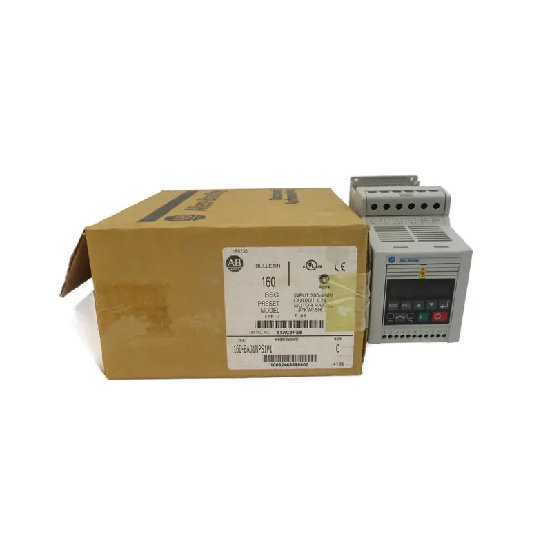 Allen Bradley 160-Ba01nps1p1 Ser. C F/W 7.06 380-460V 1.4A Nsmp 1