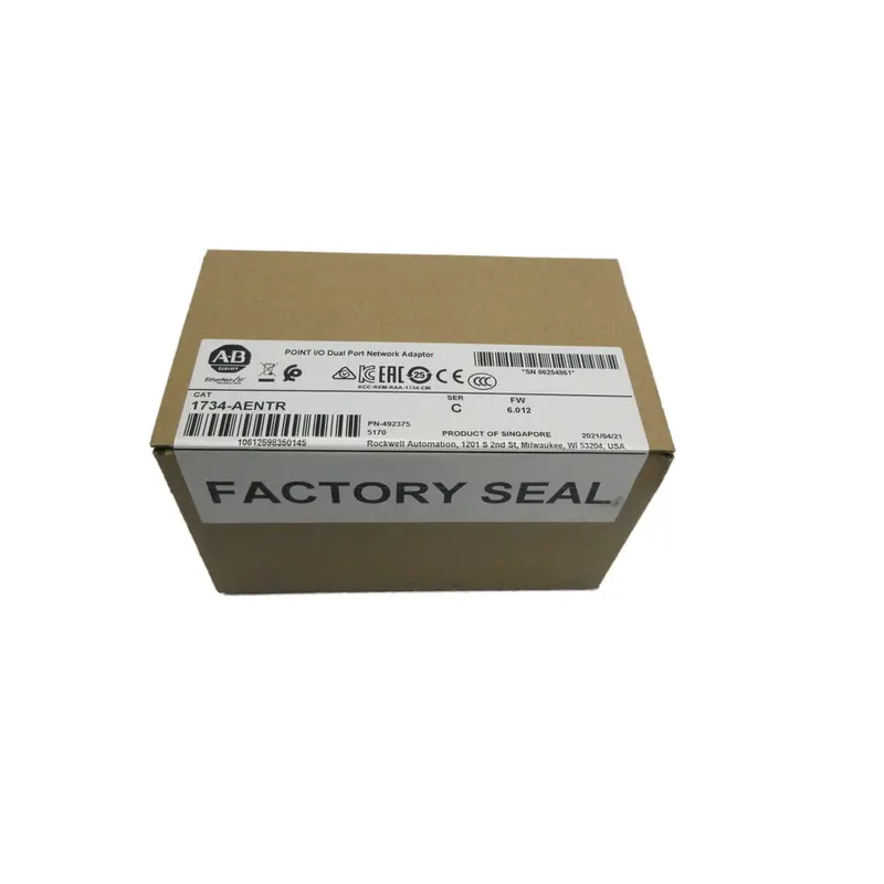 Allen Bradley 1734-Aentr Ser. C F/W 6.012 Date: 2021 Nsfs 1