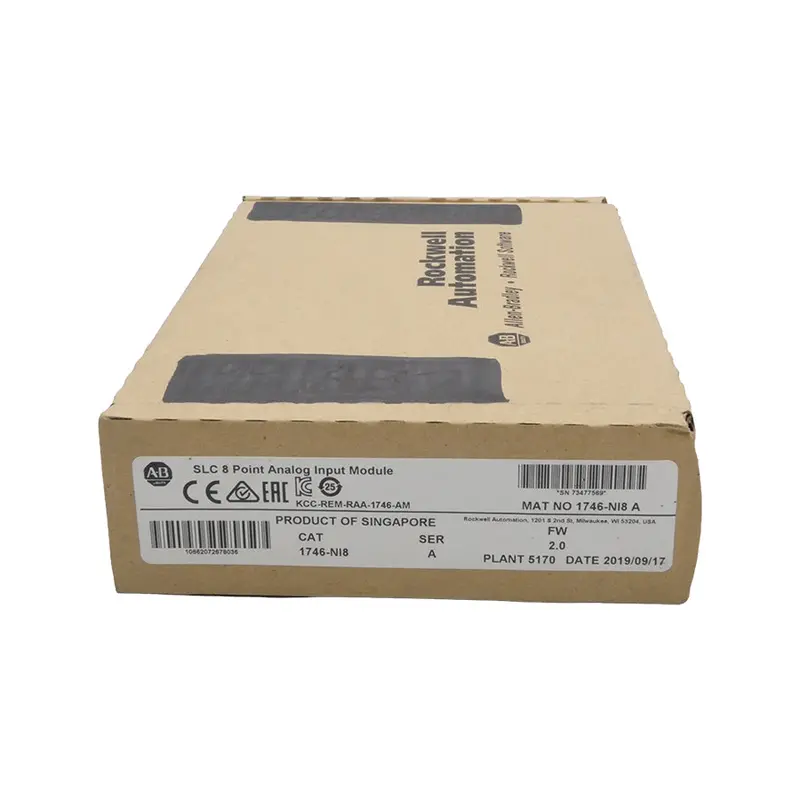 Allen Bradley 1746-Ni8 Ser. A F/W 2.0 Date: 2019 Nsfs 1
