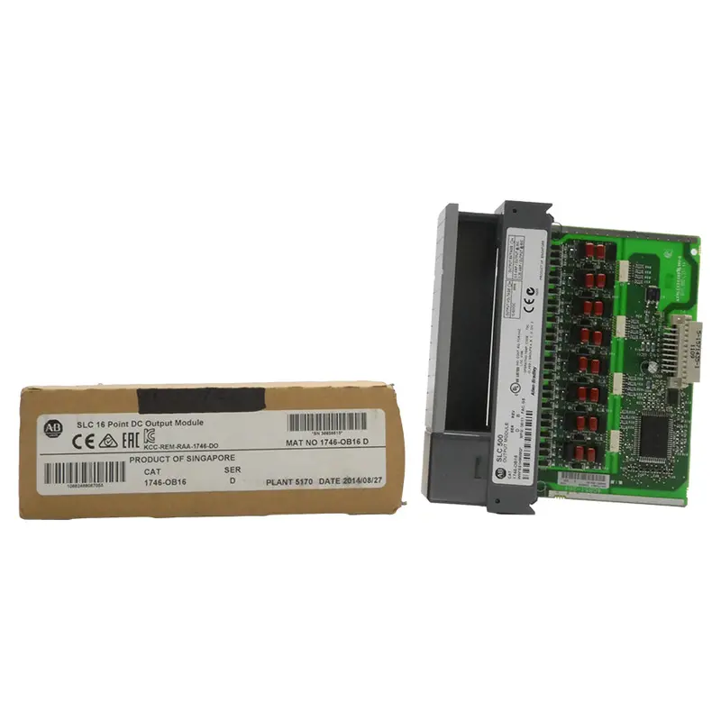 Allen Bradley 1746-Ob16 Ser. D 10-50Vdc 0.5A (No Terminal Block) Nsmp 1