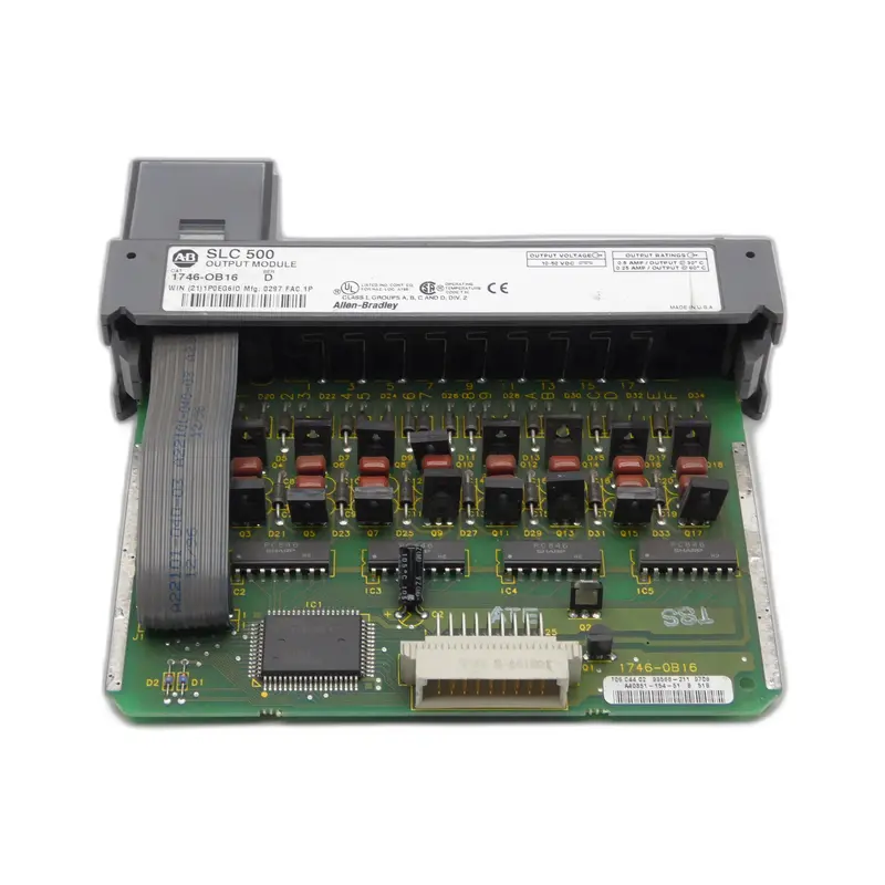 Allen Bradley 1746-Ob16 Ser. D 10-50Vdc (No Door) Unmp 1