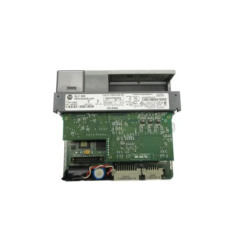 Allen Bradley 1747-L542 Ser. C F/W 10 24Vdc Rev. A (No Key) Nsnp 1