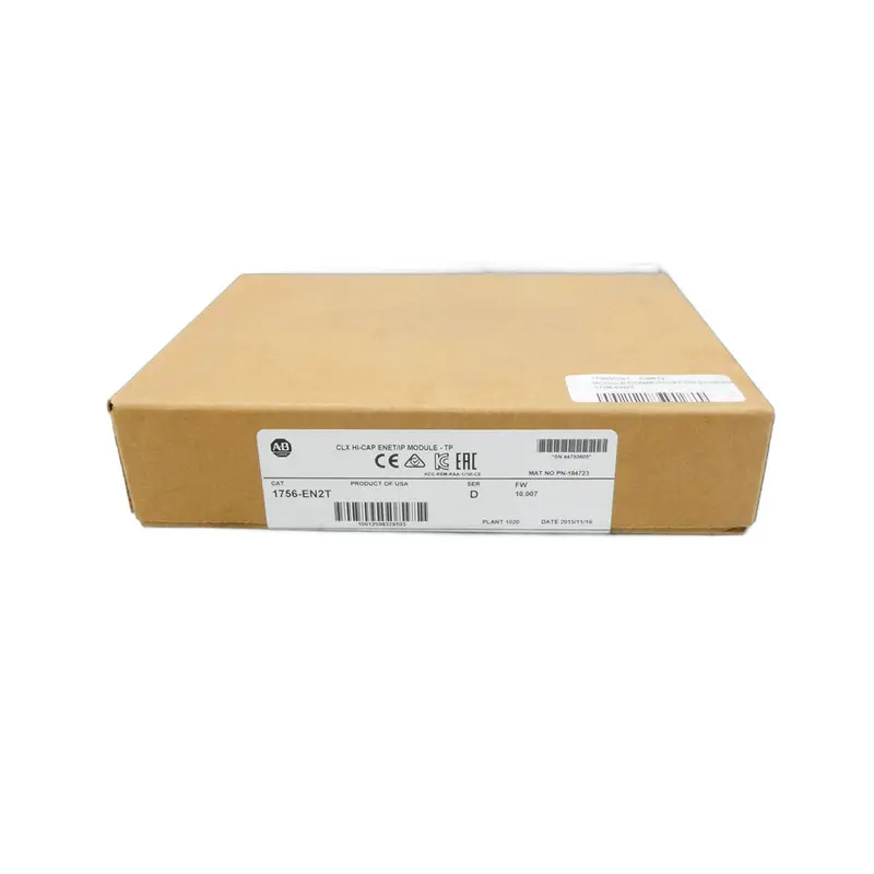 Allen Bradley 1756-En2t Ser. D F/W 10.007 Date: 2015 Nsfs 1