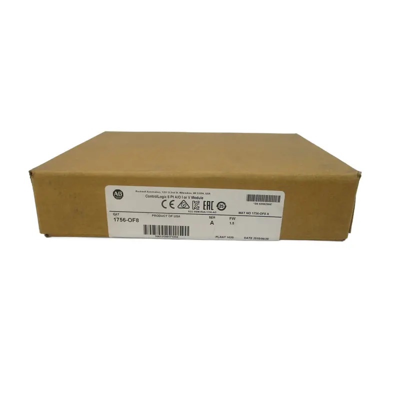 Allen Bradley 1756-Of8 Ser. A F/W 1.5 Date: 2018 Nsfs 1