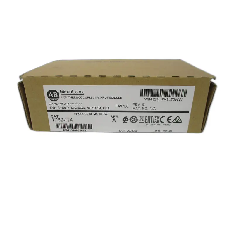 Allen Bradley 1762-It4 Ser. A F/W 1.0 Date: 2021 Nsfs 1