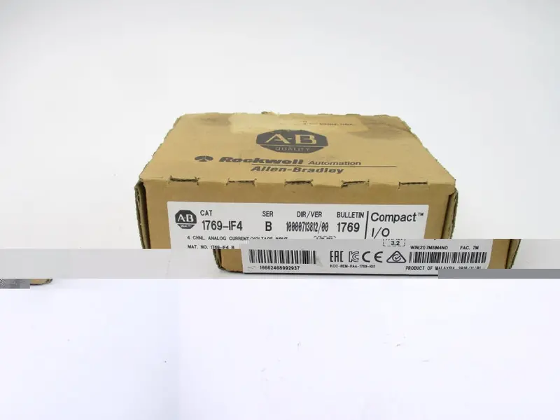 Allen Bradley 1769-If4 Ser. B F/W 3.2 Date: 2016 Nsfs 1