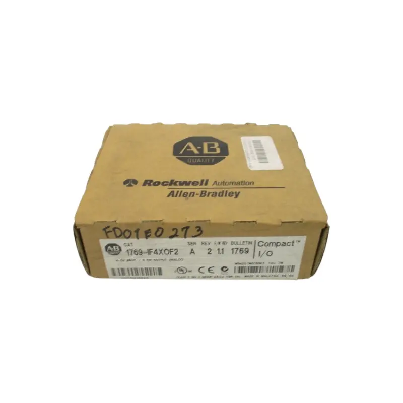 Allen Bradley 1769-If4xof2 Ser. A F/W 1.1 Date: 2008 Rev. 2 Nsfs 1