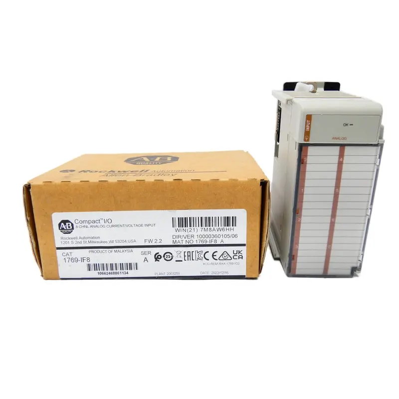 Allen Bradley 1769-If8 Ser. A F/W 2.2 Ver. 06 24Vdc 0.12A Nsmp 1
