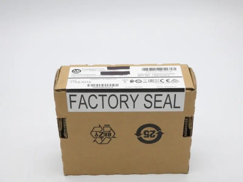 Allen Bradley 1769-Iq16 Ser. A F/W 3.1 Ver. 05 24Vdc Date: 2022 Nsfs 2