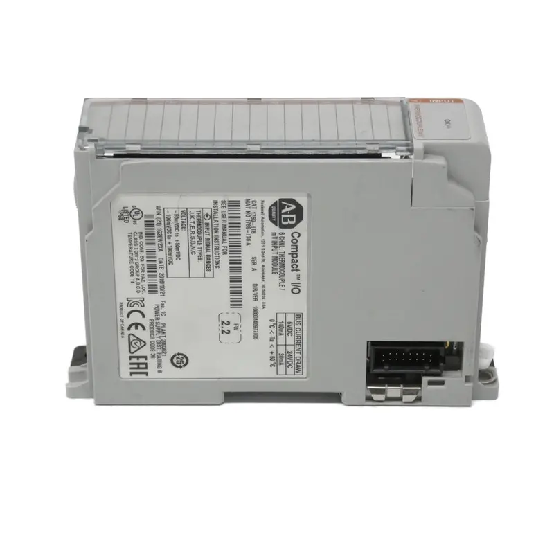 Allen Bradley 1769-It6 Ser. A F/W 2.2 Ver. 06 24Vdc Unmp 1