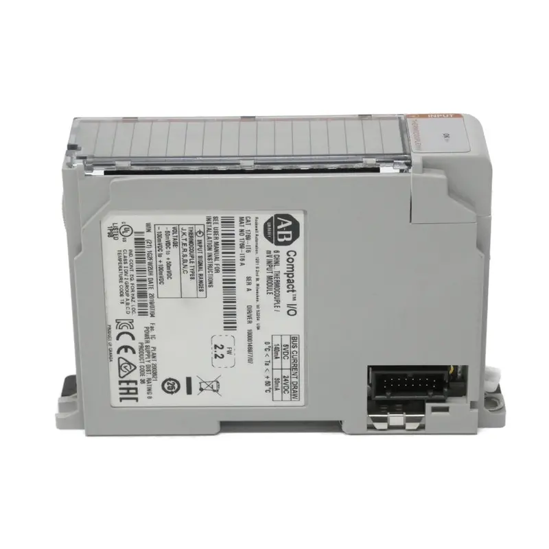 Allen Bradley 1769-It6 Ser. A F/W 2.2 Ver. 07 24Vdc Nsnp 1