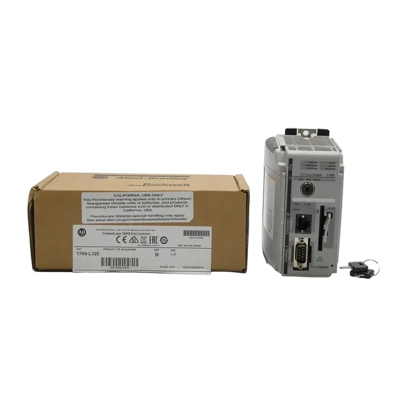 Allen Bradley 1769-L32e Ser. B F/W 1.17 24Vdc 0.09A Nsmp 1