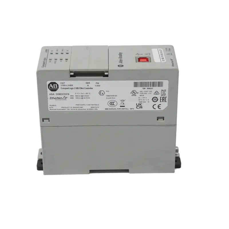 Allen Bradley 1769-L33er Ser. A F/W 1.002 24Vdc Nsnp 1