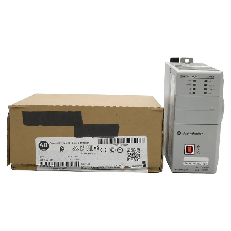 Allen Bradley 1769-L33er Ser. A F/W 1.004 24.0Vdc Nsmp 1