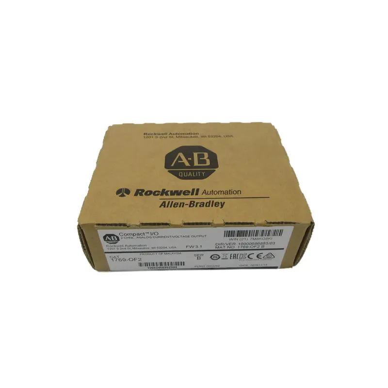 Allen Bradley 1769-Of2 Ser. B F/W 3.1 Date: 2018 Nsfs 1