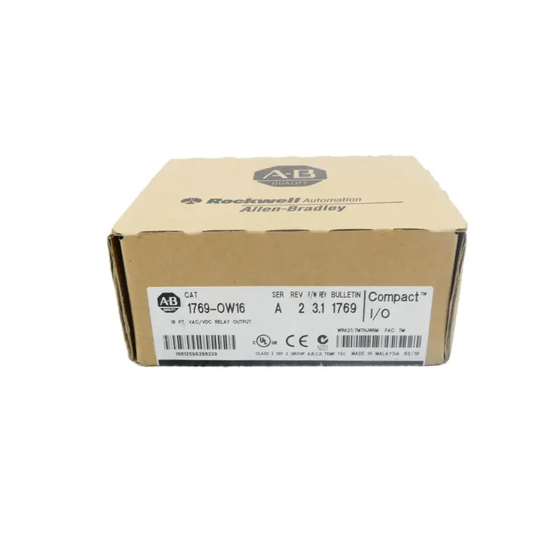 Allen Bradley 1769-Ow16 Ser. A F/W 3.1 Date: 2010 Rev. 2 Nsfs 1