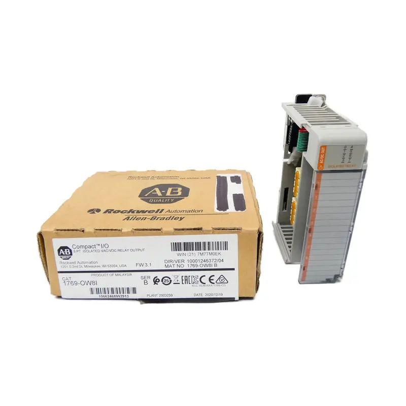 Allen Bradley 1769-Ow8i Ser. B F/W 3.1 Ver. 04 24Vdc 0.125A Nsmp 1