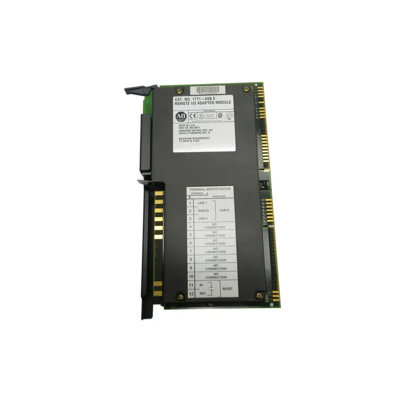 Allen Bradley 1771-Asb Ser. E F/W H Rev. A01 Unmp 1