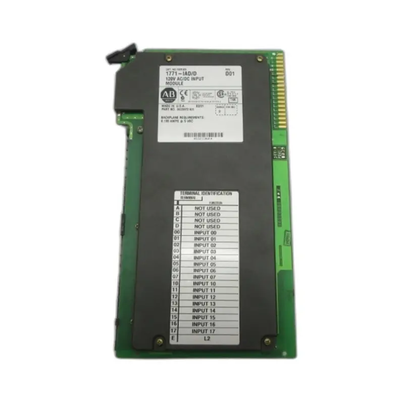 Allen Bradley 1771-Iad Ser. D 120Vac/Dc Rev. D01 Unmp 1