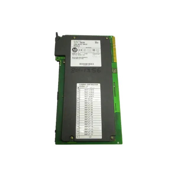 Allen Bradley 1771-Iad Ser. D 120Vac Rev. B03 Nsnp 1