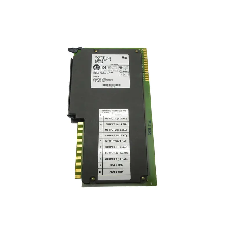 Allen Bradley 1771-Ofe1 Ser. B F/W B Rev. W01 Nsnp 1