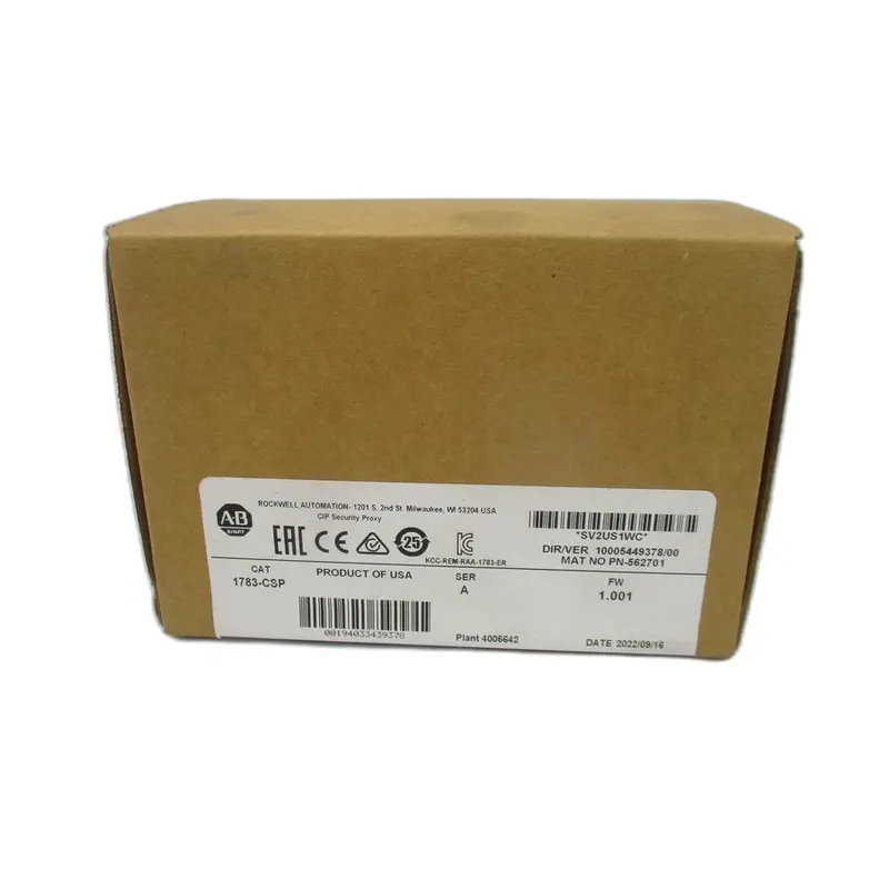 Allen Bradley 1783-Csp Ser. A F/W 1.001 Date: 2022 Nsfs 1