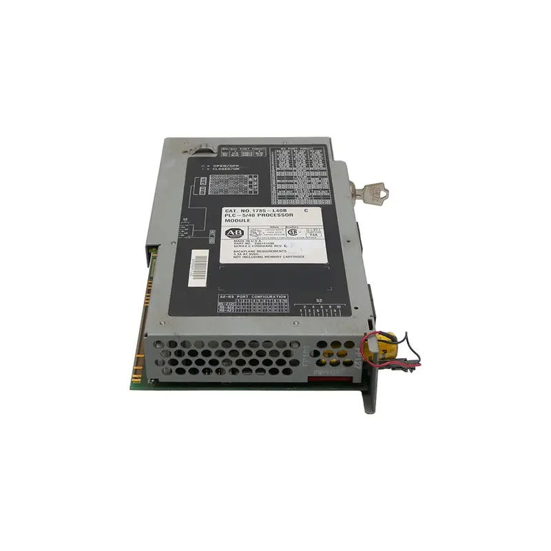 Allen Bradley 1785-L40b Ser. C F/W E 5Vdc Unmp 1