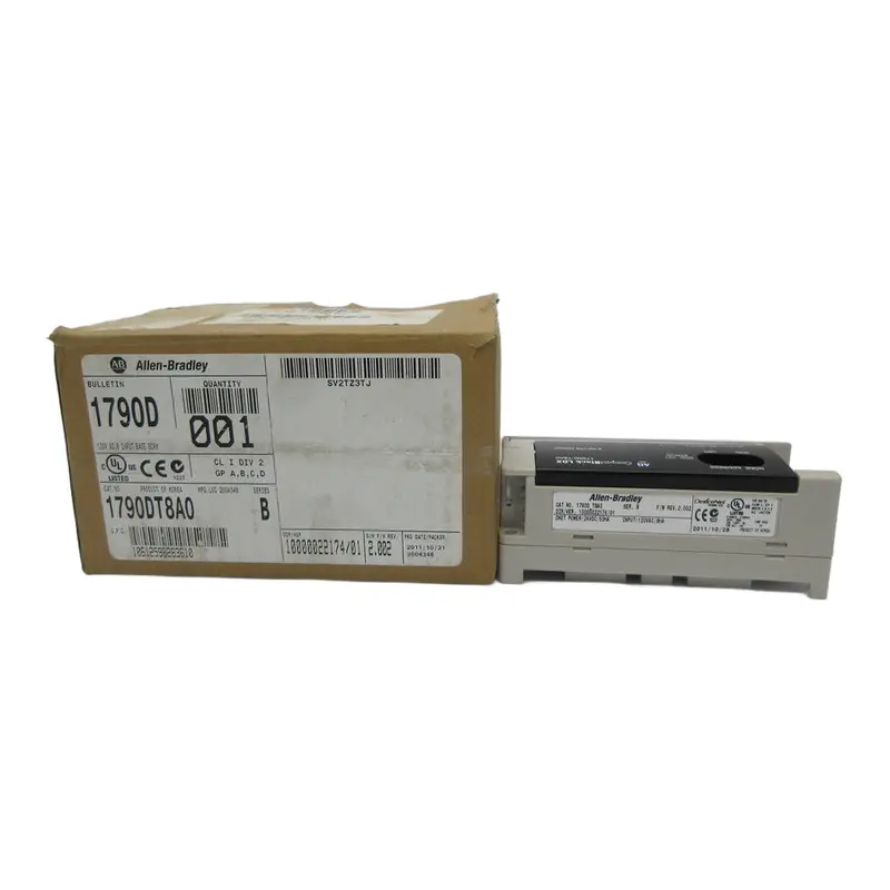 Allen Bradley 1790-Dt8a0 Ser. B F/W 2.002 120Vac Nsmp 1