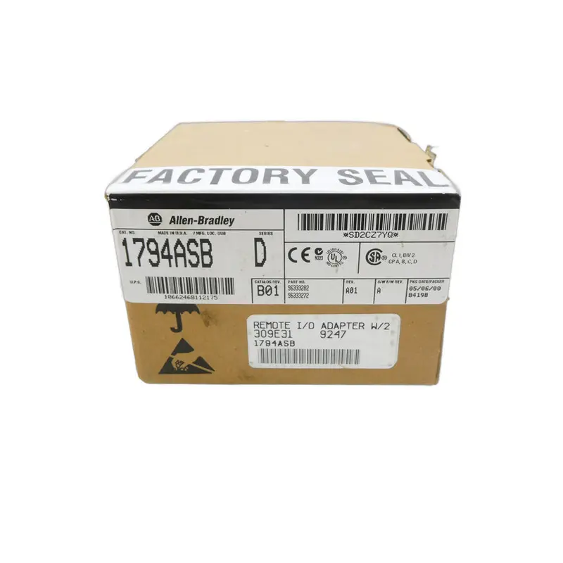 Allen Bradley 1794-Asb Ser. D Date: 2000 Rev. A01 Nsfs 1