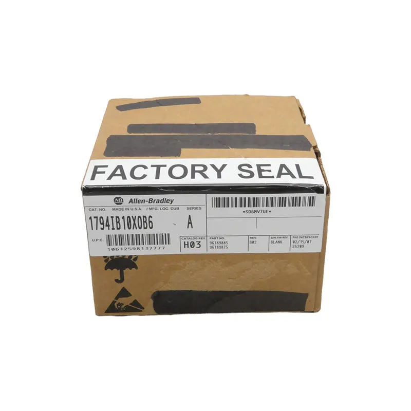 Allen Bradley 1794-Ib10xob6 Ser. A Rev. B02 Date: 2007 Nsfs 1