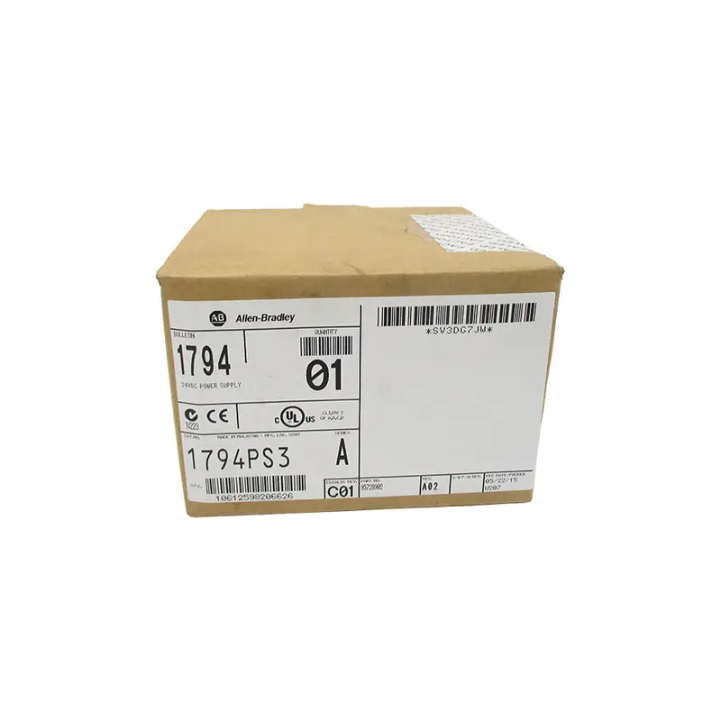 Allen Bradley 1794-Ps3 Ser. A 24Vdc Date: 2015 Rev. A02 Nsfs 1