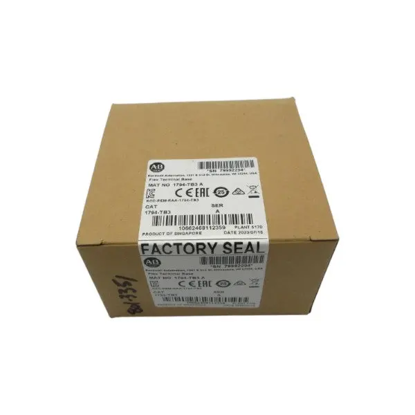Allen Bradley 1794-Tb3 Ser. A Date: 2020 Nsfs 1