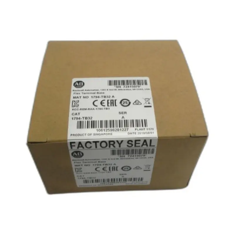 Allen Bradley 1794-Tb32 Ser. A Date: 2019 Nsfs 1