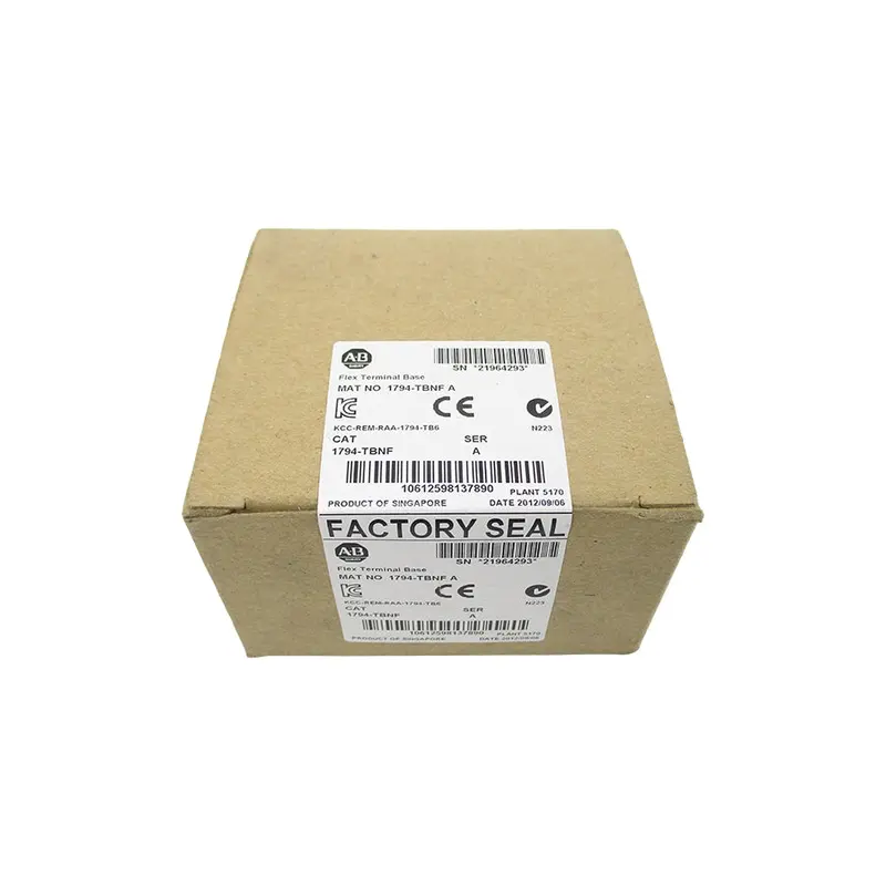 Allen Bradley 1794-Tbnf Ser. A Date: 2012 Nsfs 1