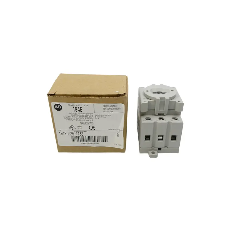 Allen Bradley 194E-A25-1753 Ser. B 690V 25A (Br/Wh) Nsmp 1