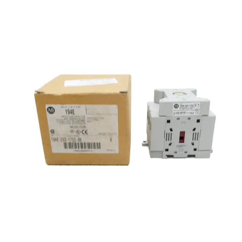 Allen Bradley 194E-E63-1753-6N Ser. B 690V 63A (As Pictured) Nsmp 1