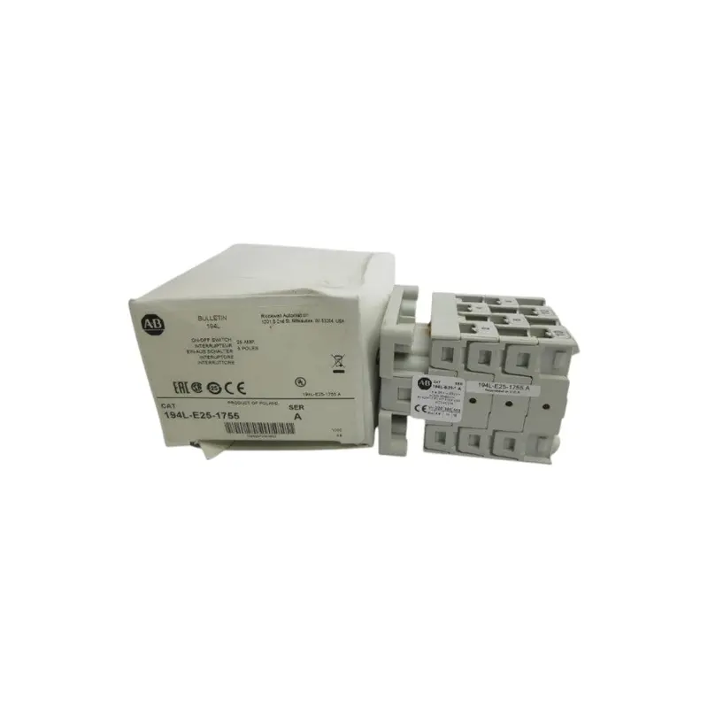 Allen Bradley 194L-E25-1755 Ser. A 25A (Wh) Nsmp 1