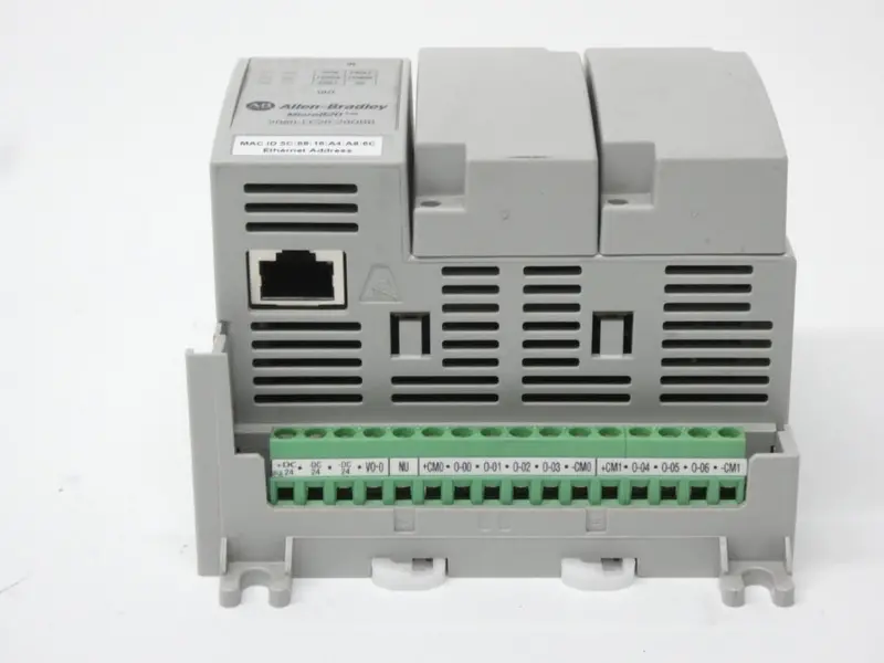 Allen Bradley 2080-Lc20-20Qbb Ser. C F/W 12.011 24Vdc/Vac 1A Unmp 2